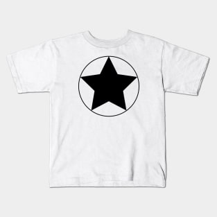 BLACK STAR Kids T-Shirt